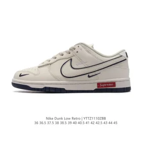 Nike SB Dunk Low Pro Vintage Skateboarding Shoes for Men and Women