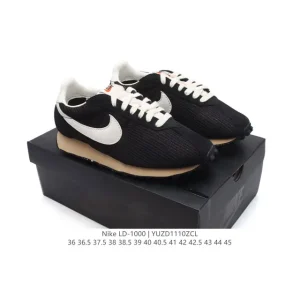 Stussy x Nike LD-0 Action Green Retro Running Shoe