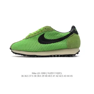 Stussy x Nike LD-0 Action Green Retro Running Shoe