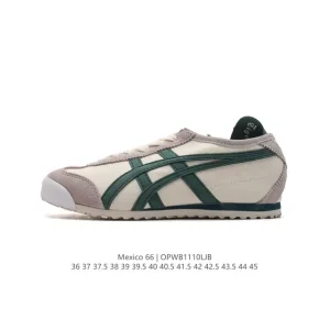 ASICS Onitsuka Tiger Mexico 66 Classic Retro Leather Sneakers