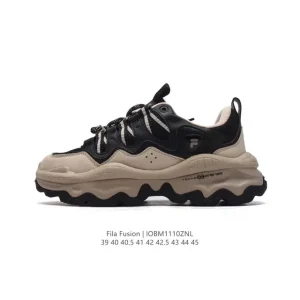 FILA FUSION Men's Chunky Dad Sneakers with Thick Sole