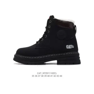 CAT Unisex Retro High-Top Work Boots for Men and Women