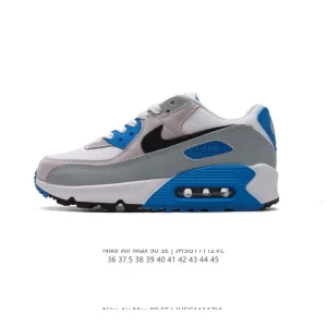 Nike Air Max 90 Retro Running Shoes with Air Cushion