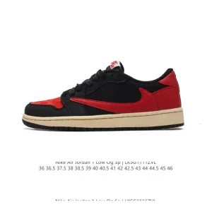 Jordan Military Blue Low SP Reverse Swoosh AJ1 Retro Basketball Shoes