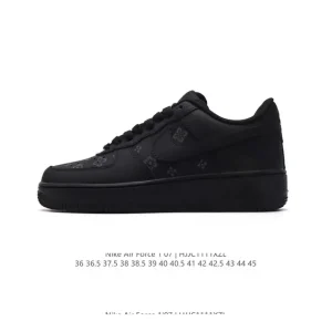 Nike Air Force 1 '07 Low White Leather Sneakers