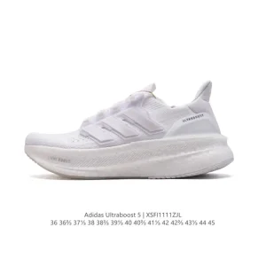 Adidas Ultraboost 5 Running Shoes with Primeknit Upper and Boost Midsole