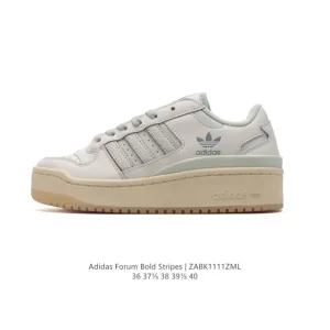 Adidas Originals Forum Bold Low Women's Retro Leather Sneakers