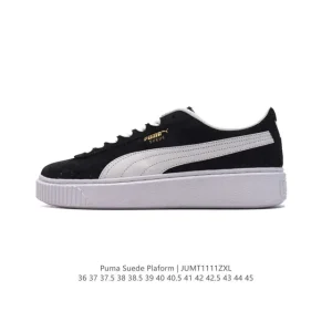 PUMA SUEDE Platform Trace Thick Sole Casual Shoes