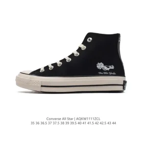 Converse Chuck 70 High Top Dual Color Black White Blue Shoe