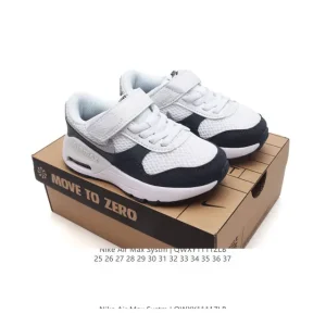 Nike Air Max SYSTM Kids Classic Retro Air Cushion Velcro Thick Sole Shoes