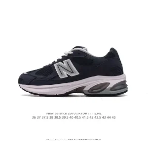 New Balance 2010 British Made Vintage Velvet Leather Platform Sneakers
