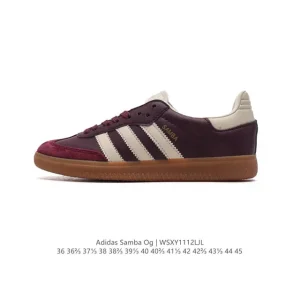 Adidas Originals Samba OG Shoes Classic Leather Sneakers T-Toe Design