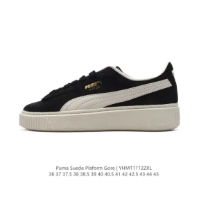 Puma Suede Platform Trace Suede Platform Sneakers for Men and Women