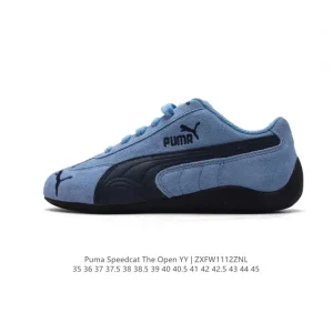 PUMA Speedcat Open Yy X Collaboration Sneakers Pink Brown Suede