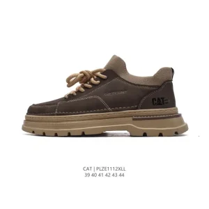 Caterpillar Men's Outdoor Hiking Shoes Thick Sole Casual Sneakers