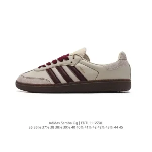 Adidas Originals Samba Og Shoes Classic Leather Sneakers T-Toe Design