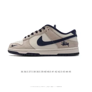 Nike Dunk Low Retro Men's Vintage Basketball Sneakers Leather Shoes