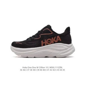 HOKA Clifton 10 Men's Women's Lightweight Cushioned Road Running Shoes