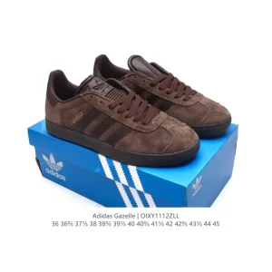Adidas Gazelle Classic Leather Sneakers for Men and Women
