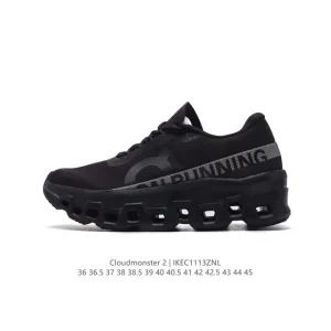 On Cloudmonster 2 Running Shoes Thick Sole Lightweight Breathable Cushioning