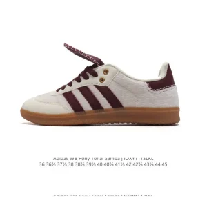 Adidas Wb Pony Tonal Samba Sneakers Classic Three Stripes Retro Football Style Shoes