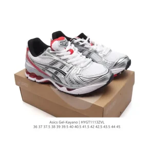 ASICS GEL-Kayano 14 Retro Running Shoe with Metallic Design