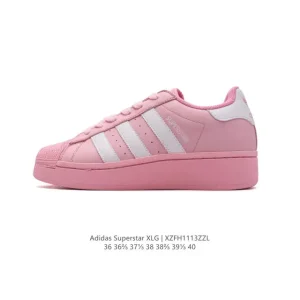 Adidas Originals Superstar XLG Platform Leather Sneakers
