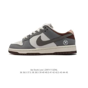 Nike SB Dunk Low Pro Vintage Leather Skate Shoes for Men and Women