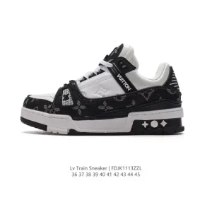 Louis Vuitton Trainer Sneaker Low Fashion Luxury Sneakers for Men and Women
