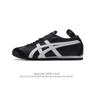 ASICS Onitsuka Tiger Mexico 66 Classic Retro Leather Sneakers