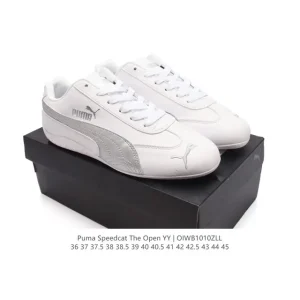 Puma Speedcat Open Yy Collaboration Sneakers Pink Brown Suede