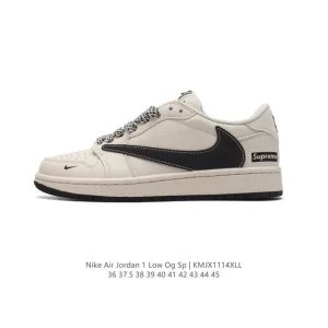 Jordan AJ1 Low Reverse Military Blue Sneakers