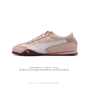 Puma Bella Ut Leather Low Top Lifestyle Shoes with Softfoam+ Cushioning