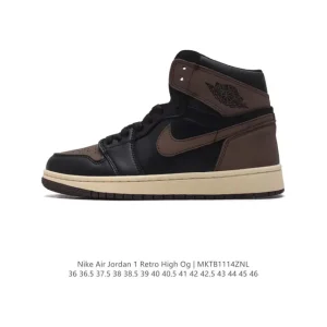 Jordan Air Retro High OG Leather Basketball Shoes for Men and Women