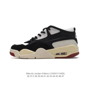 Nike Air Jordan 4 Retro OG Low Men Women Basketball Shoes