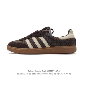 Adidas Originals Samba OG Shoes Classic T-Toe Sneakers for Men and Women