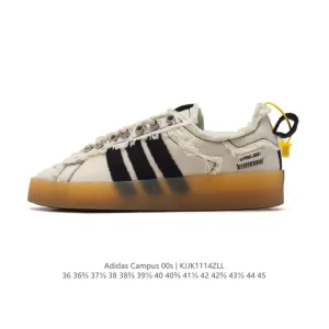 Song For The Mute x Adidas Campus 80s Seasame Canvas Low Top Sneakers