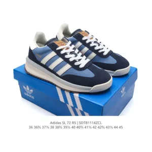 Adidas SL 72 Shoes Classic Retro Low-Top Sneakers for Men and Women