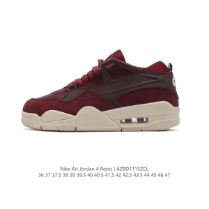 Nike Air Jordan 4 Retro OG Low Men's Women's Casual Basketball Shoes
