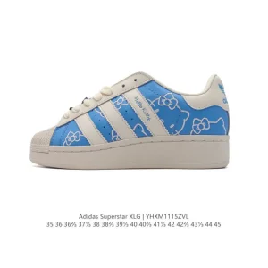 Adidas Originals Superstar XLG Platform Sneakers with Shell Toe