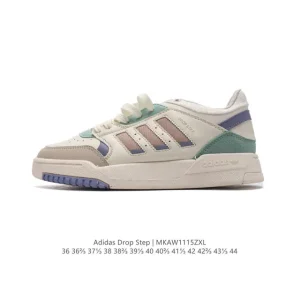 Adidas Drop Step Shoes Low Top Chunky Sole Classic Sneakers for Men and Women