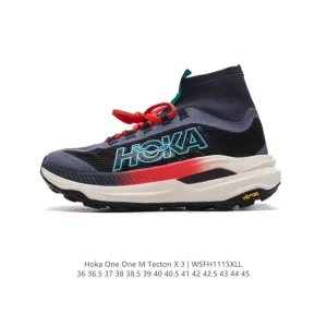 Hoka Tecton X 3 Mid Cut Trail Running Shoes for Men and Women