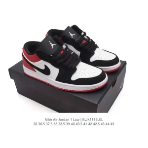 Jordan Air AJ1 Low Retro Classic Leather Basketball Shoes