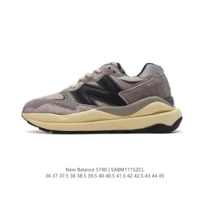 New Balance 5740 Retro Style Leather Sneakers for Men and Women