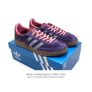 Adidas Handball Spezial Low Cut Vintage Court Shoes for Men and Women