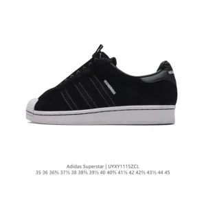 Adidas Superstar 82 Classic Shell Toe Leather Sneakers for Men and Women