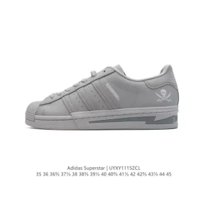 Adidas Superstar 82 Classic Leather Shell Toe Sneakers for Men and Women