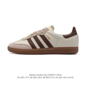 Adidas Originals Samba OG Shoes Classic Leather T-Toe Sneakers