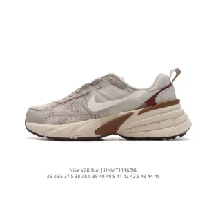 Nike V2K Run Retro Running Shoes Vintage Low Top Sneakers