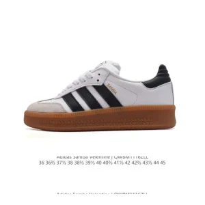 Adidas Samba Valentine Unisex Retro Leather Sneakers for Men and Women